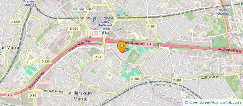 localisation de l'entreprise SCI THEYLO PATRIMOINE à NOISY-LE-GRAND