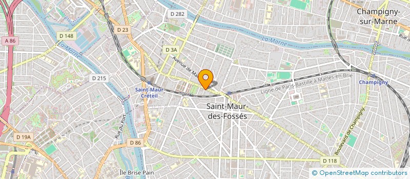 localisation de l'entreprise SCI THEYOCLE à SAINT-MAUR-DES-FOSSES