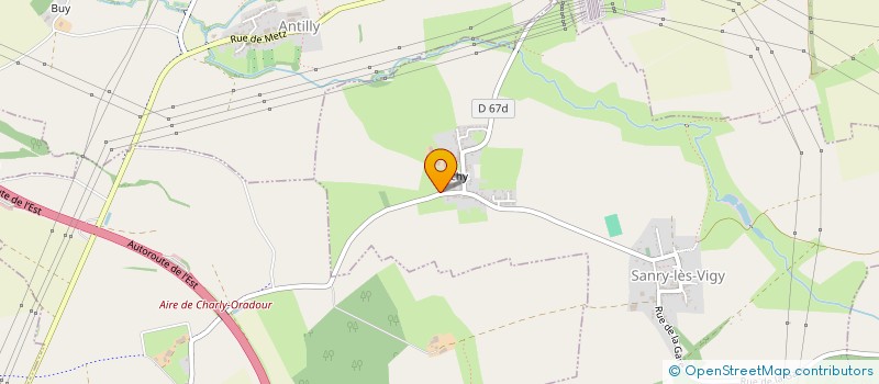 localisation de l'entreprise SCI THEYVEN  SILLEGNY