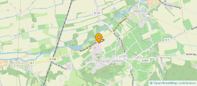 localisation de l'entreprise SCI THIAB  MORAS-EN-VALLOIRE