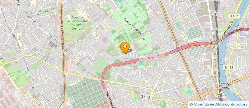 localisation de l'entreprise SCI THIAIS HARMONIE à THIAIS