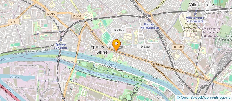 localisation de l'entreprise SCI THIAKANE à EPINAY-SUR-SEINE