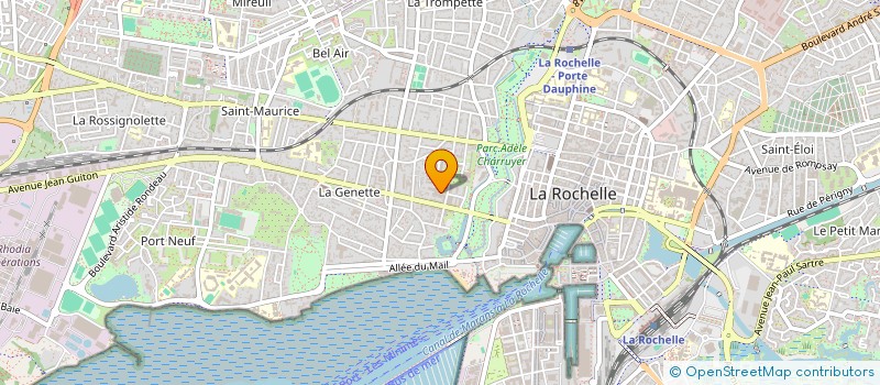 localisation de l'entreprise SCI THIAM IBA  LA ROCHELLE