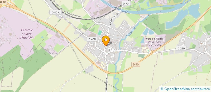 localisation de l'entreprise SCI THIANTAISE  THIANT