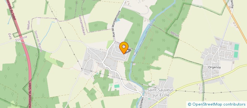 localisation de l'entreprise SCI THIB & CO  SAINT-SAUVEUR-SUR-ECOLE