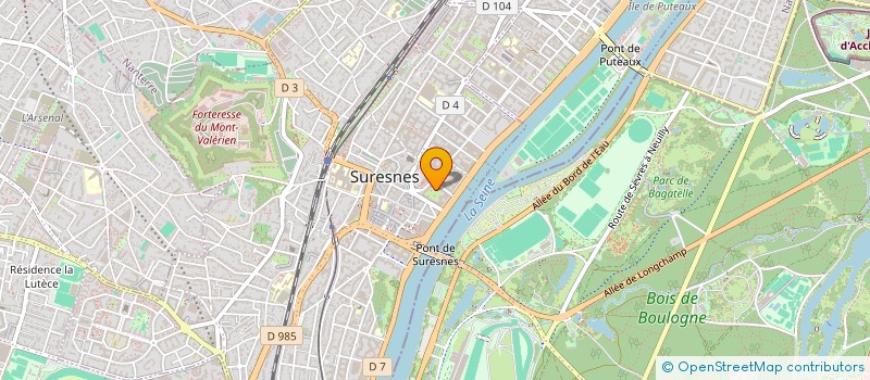 localisation de l'entreprise SCI THIBALEX à SURESNES