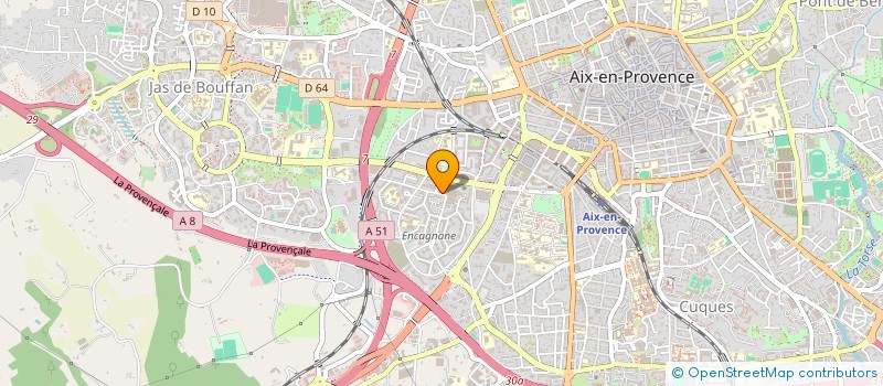 localisation de l'entreprise SCI THIBAUD  MARSEILLE