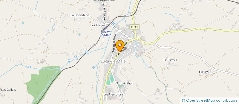 localisation de l'entreprise SCI THIBAUDIN-ROGER à LUCAY-LE-MALE
