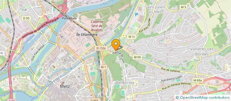 localisation de l'entreprise SCI THIBAULT à SAINT-JULIEN-LES-METZ