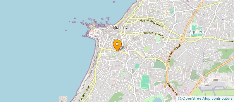 localisation de l'entreprise SCI THIBAULT à BIARRITZ