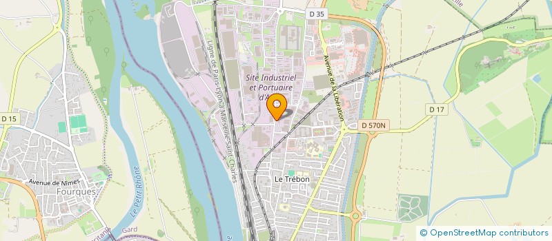 localisation de l'entreprise SCI THIBAUT à ARLES