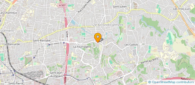localisation de l'entreprise SCI THIBAY à MARSEILLE