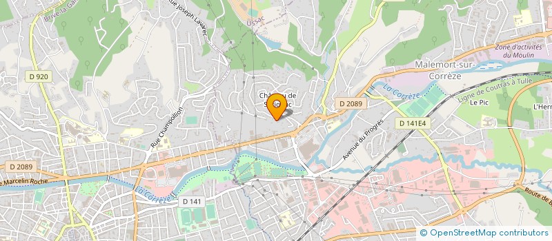 localisation de l'entreprise SCI THIBEA à MALEMORT