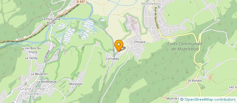 localisation de l'entreprise SCI THIBENO  MONTLEBON