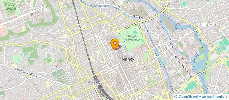 localisation de l'entreprise SCI THIBER  NANCY