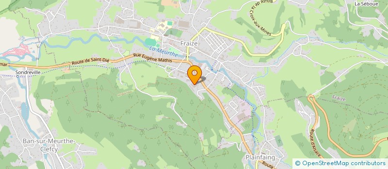 localisation de l'entreprise SCI THIBOIS  FRAIZE