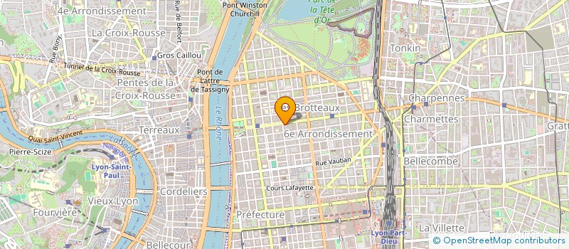 localisation de l'entreprise SCI THIBOR  LYON