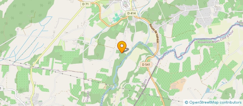 localisation de l'entreprise SCI THIBOYM  GRIGNAN