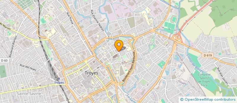 localisation de l'entreprise SCI THICE à TROYES