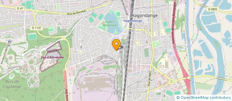 localisation de l'entreprise SCI THICE  HAGONDANGE