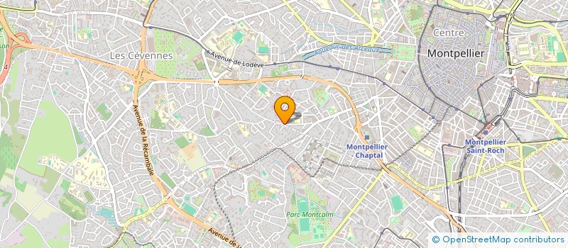 localisation de l'entreprise SCI THICHA à MONTPELLIER