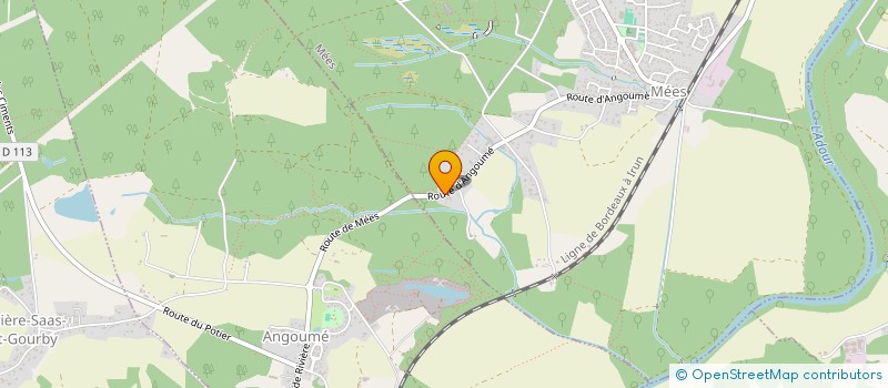 localisation de l'entreprise SCI THIDAM  MEES