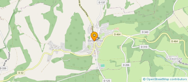 localisation de l'entreprise SCI THIEBAUD  BELLEHERBE