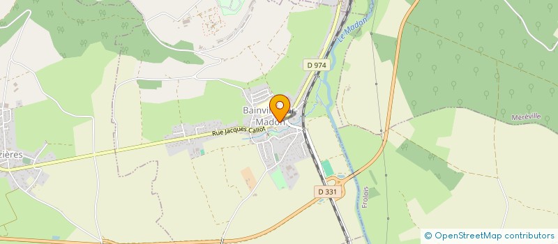 localisation de l'entreprise SCI THIEBAUT  BAINVILLE-SUR-MADON