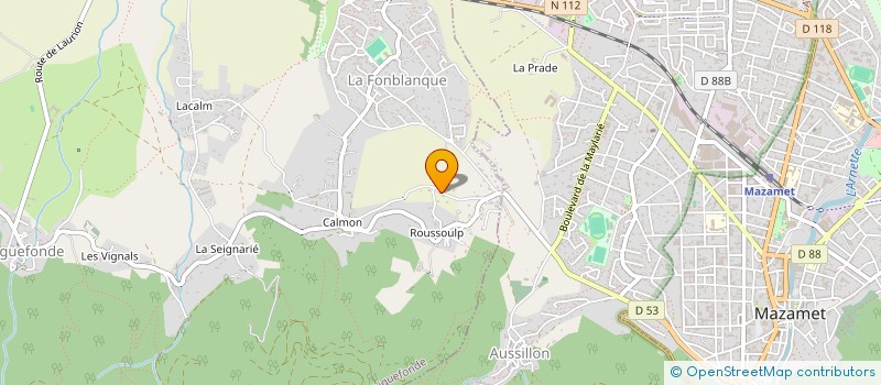 localisation de l'entreprise SCI THIEMARY  AIGUEFONDE