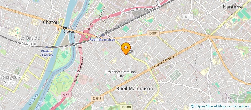 localisation de l'entreprise SCI THIEMESNIL à RUEIL-MALMAISON
