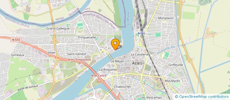 localisation de l'entreprise SCI THIEN-KIM à ARLES