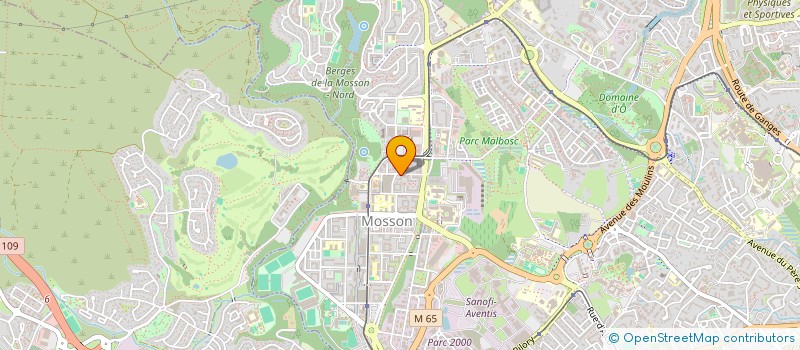 localisation de l'entreprise SCI THIERCELIN à MONTPELLIER