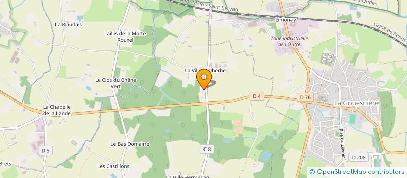 localisation de l'entreprise SCI THIERRY IMMO  SAINT-PERE-MARC-EN-POULET