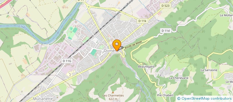 localisation de l'entreprise SCI THIERRY IMMO  DOMENE