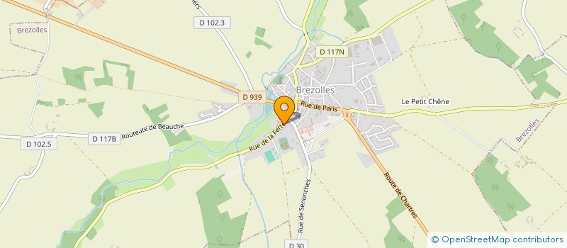 localisation de l'entreprise SCI THIERS à BREZOLLES