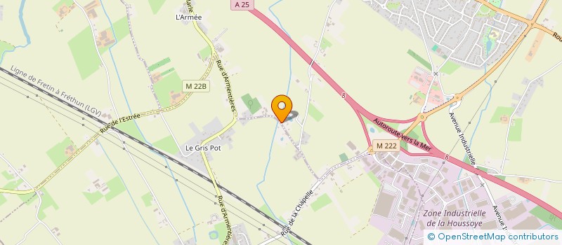 localisation de l'entreprise SCI THIERS  LA CHAPELLE-D'ARMENTIERES