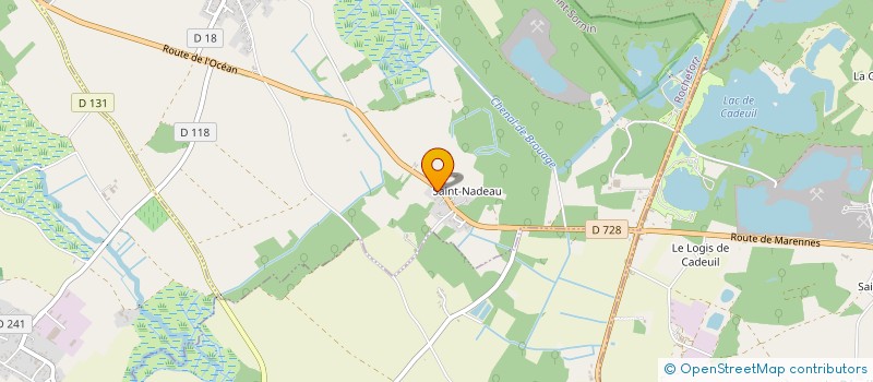 localisation de l'entreprise SCI THIERS  SAINT-SORNIN