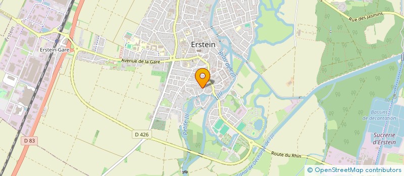 localisation de l'entreprise SCI THIERS PLACEMENT  DAUBENSAND