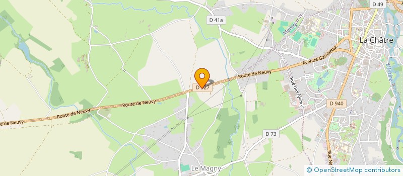 localisation de l'entreprise SCI THIERSIM à LE MAGNY