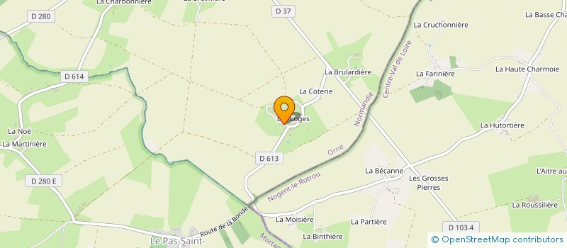 localisation de l'entreprise SCI THIERSYL à LES MENUS