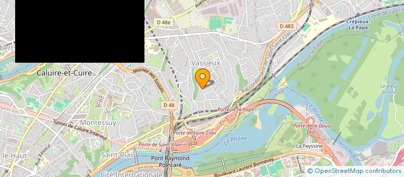 localisation de l'entreprise SCI THIGEN  CALUIRE-ET-CUIRE