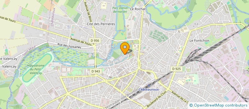 localisation de l'entreprise SCI THIJU à CHATEAUROUX