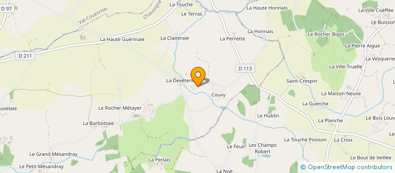 localisation de l'entreprise SCI THIJU  GAHARD