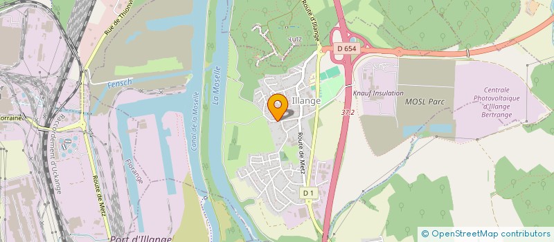 localisation de l'entreprise SCI THILBACH  ILLANGE