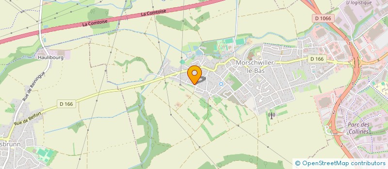 localisation de l'entreprise SCI THILI 35  MORSCHWILLER-LE-BAS