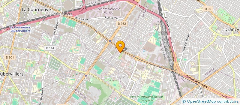 localisation de l'entreprise SCI THILIP KUMAR  BOBIGNY