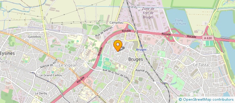 localisation de l'entreprise SCI THILLIER  BRUGES