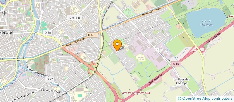 localisation de l'entreprise SCI THIMAX  TETEGHEM-COUDEKERQUE-VILLAGE