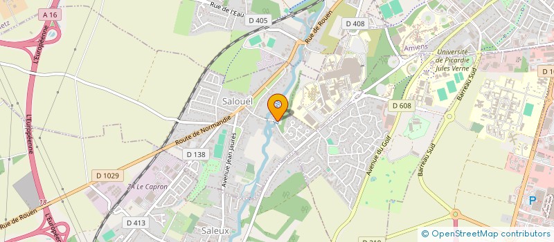 localisation de l'entreprise SCI THIMEL - DEJEAN  SALOUEL