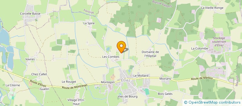 localisation de l'entreprise SCI THIMI  ATTIGNAT